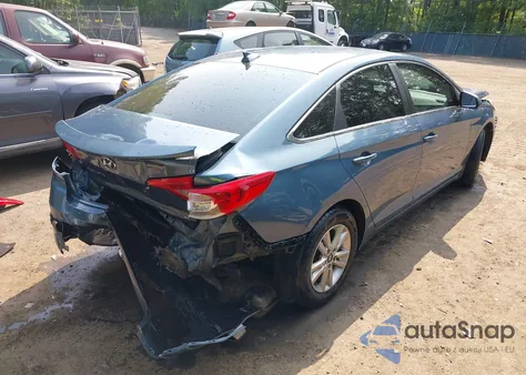 2016 Hyundai Sonata Se из США, поврежденный, VIN 5NPE24AF6GH304831